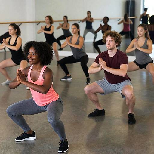 Dynamic Dance Class with Diverse Participants