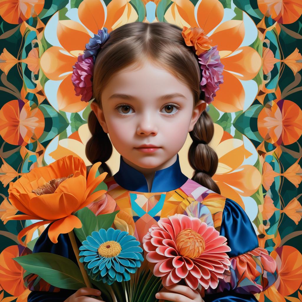 Contemporary Renaissance Child Portrait Art