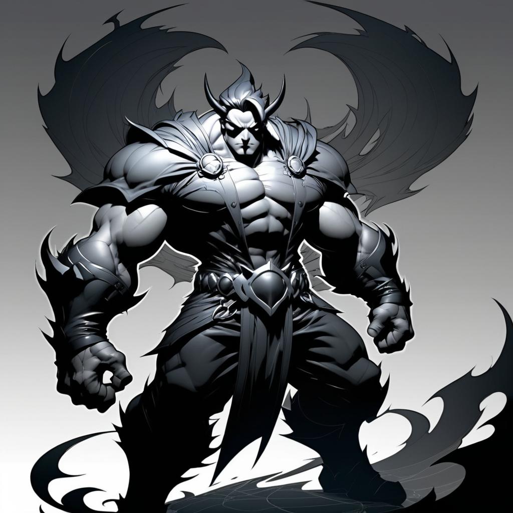 Shadowy Phantasm in Joe Madureira Style