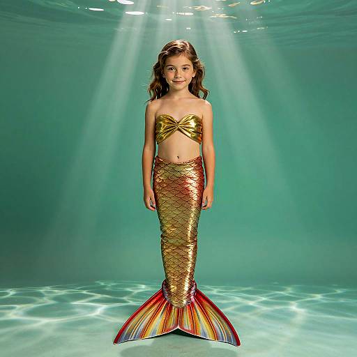 Enchanting Mermaid Costume Fantasy Image