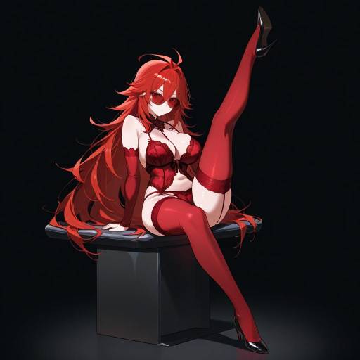 A Bewildered Maiden in Elegance A Bewildered Maiden in Elegance