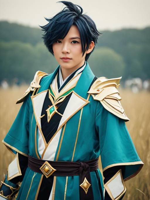 Photorealistic Genshin Impact Cosplay Portrait