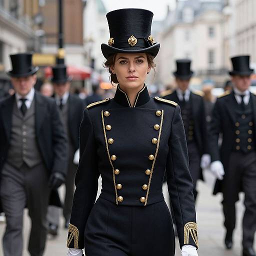 Victorian Elegance in Bustling London