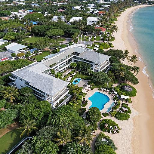 Aerial View of Muri Beach Club