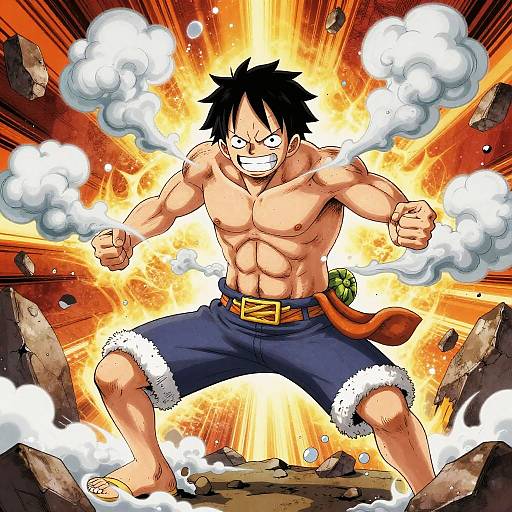 Luffy Gear 4 Power Surge