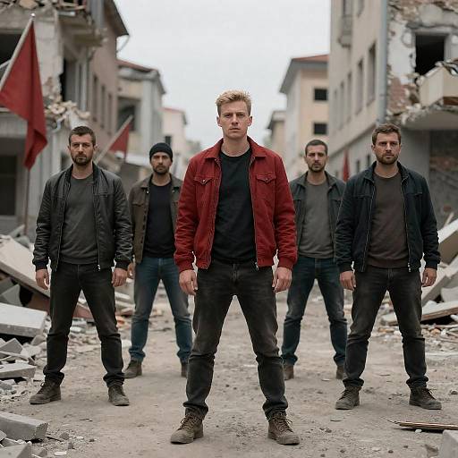 Resilience Amidst Urban Ruins