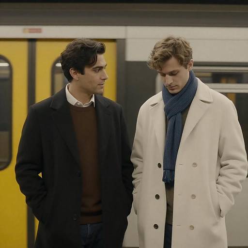 Casual Encounter in Underground Train Station