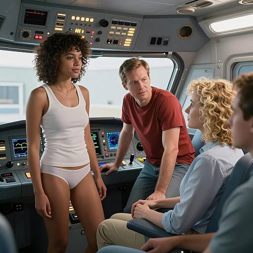 Adventures in a Spacecraft Cockpit