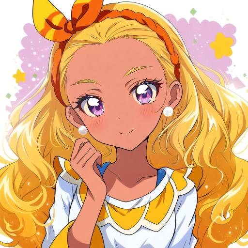 Illustration of Amamiya elena, precure in the style of Rui (sugar3)