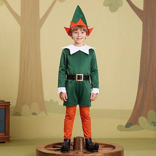Boy Elf Toy Maker Costume