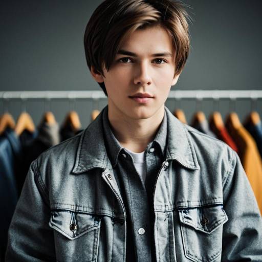 Realistic Male Model in Designer Clothing