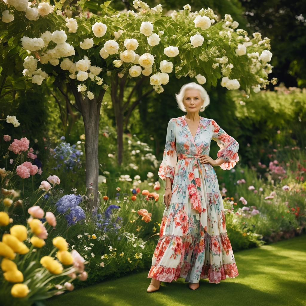 Timeless Elegance in Floral Fashion