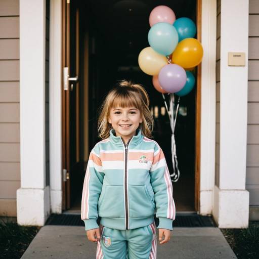 Charming Toddler Fashion Portrait Outdoors