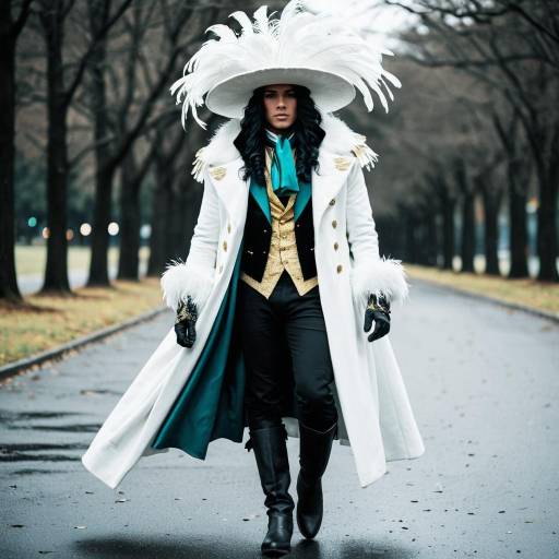 Elegant Melchior Mayvin Cosplay Ensemble