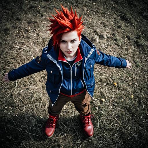 Cid Highwind Cosplay Costume Overhead Shot