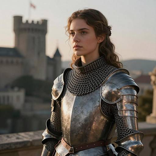 Stunning Portrait of a Medieval Beauty