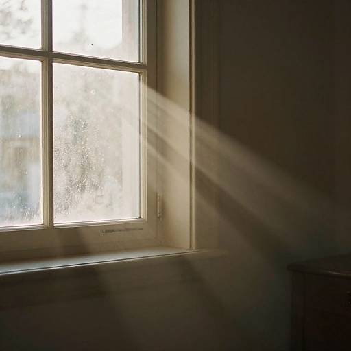 Cozy Indoor Scene with Light Rays