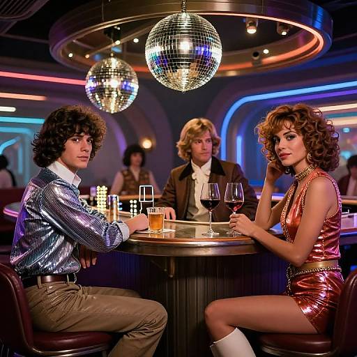 Futuristic Star Wars Disco Bar