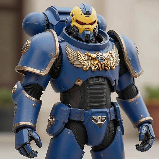 Photo-Realistic Warhammer 40k Armor Cosplay