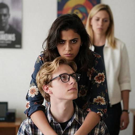 Indoor Gathering: Three Distinct Personalities