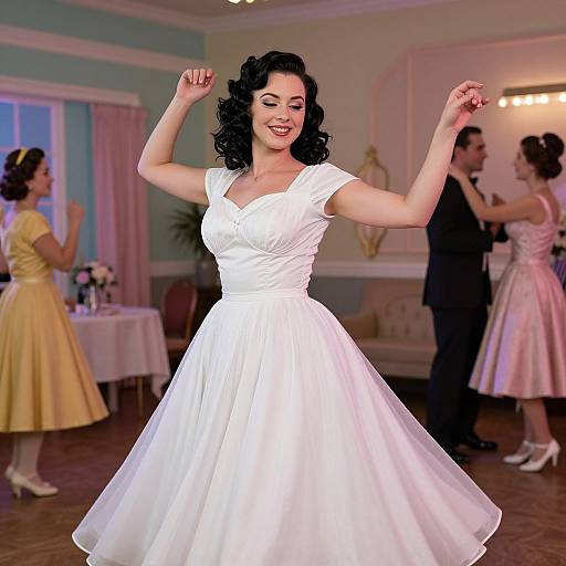 1950s Retro Birthday Ballroom Dance