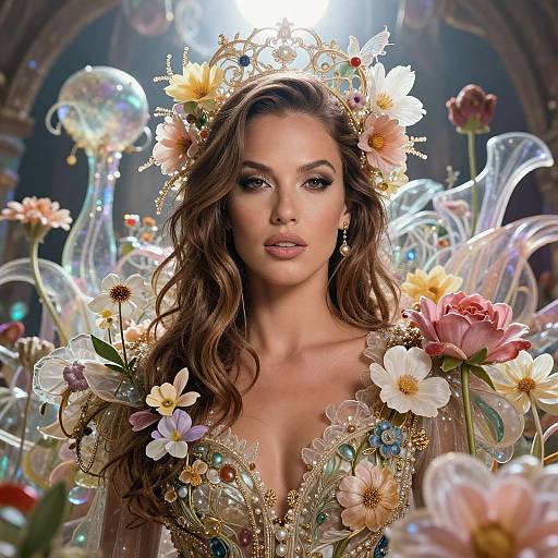 Majestic Fantasy Portrait of Alessandra