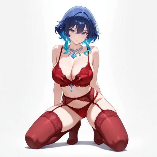 Fierce She-Warrior in Lingerie Fierce She-Warrior in Lingerie