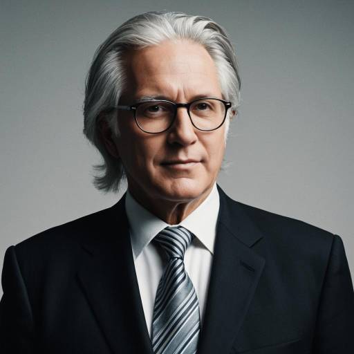 Elderly Man in Classic Formal Suit