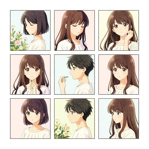 Serene Japanese Slice-of-Life Comic