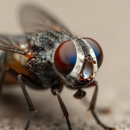 Stunning Ultra-Macro Photo of Housefly