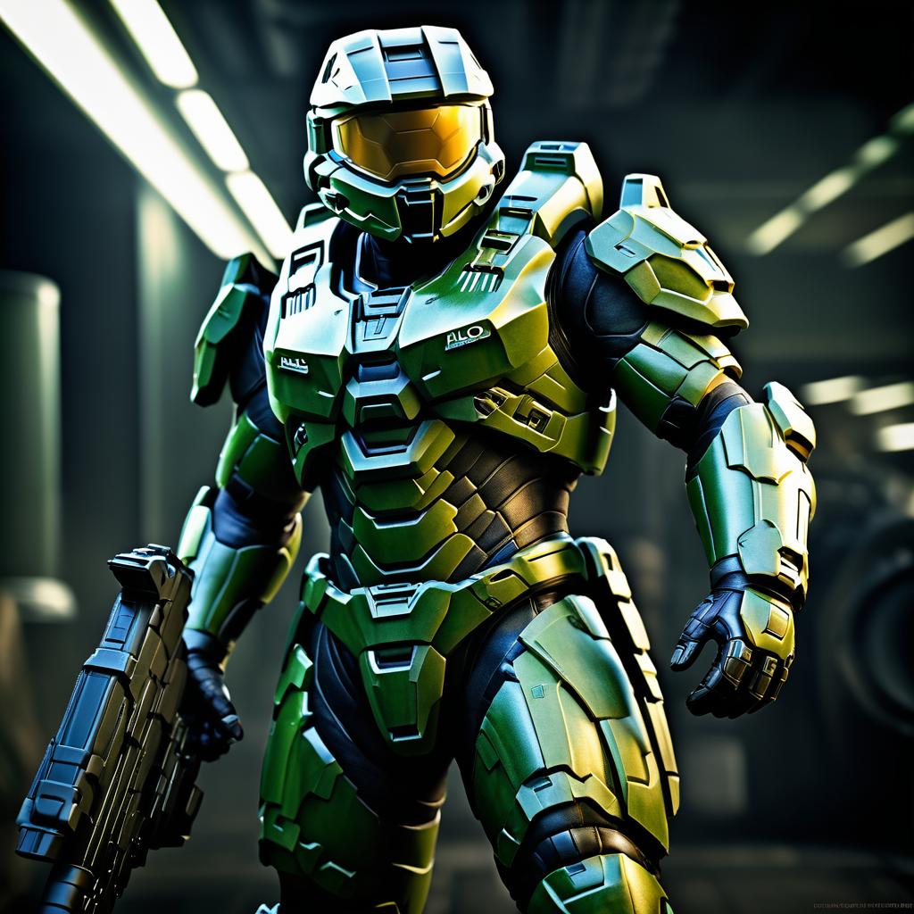 Master Chief in Photorealistic Detail