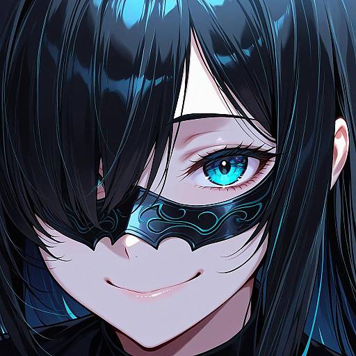 Masked Violet Parr Closeup Smiling