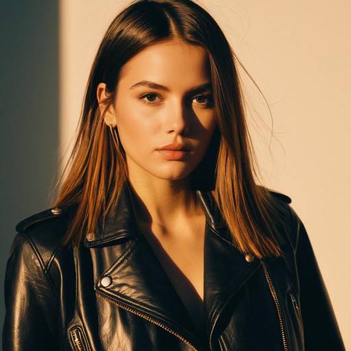 Fashion Editorial: Blunt Straight Hair Persona