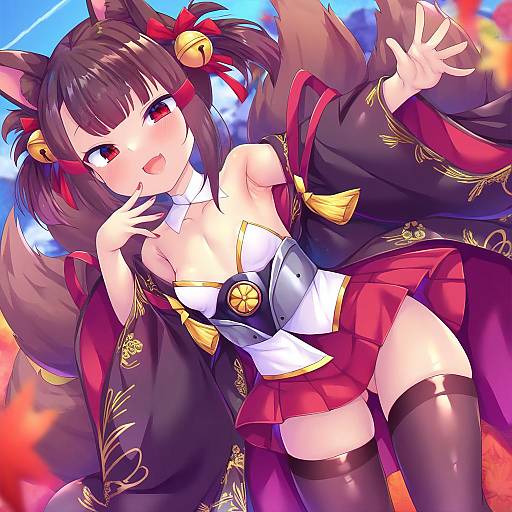 Illustration of Akagi-chan (azur lane), azur lane in the style of Toraishi 666