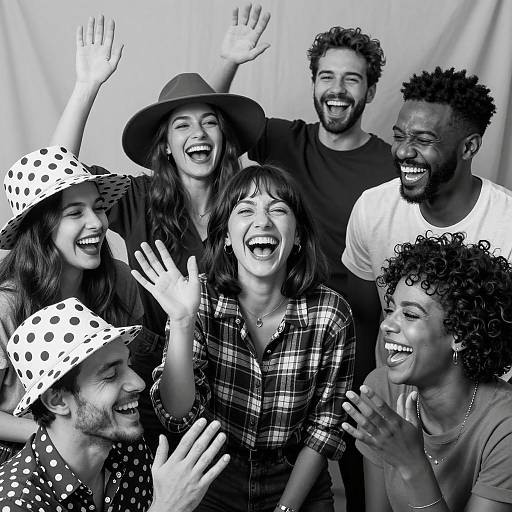 Joyful Diversity in Black and White