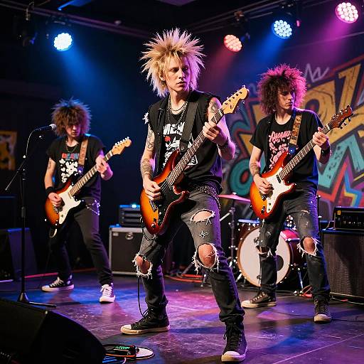 Punk Street Band Performance Art