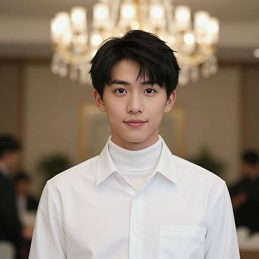 Realistic Corporate Party Wear Male