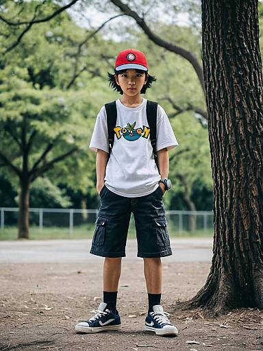 Realistic Ash Pokemon Outfit Boy