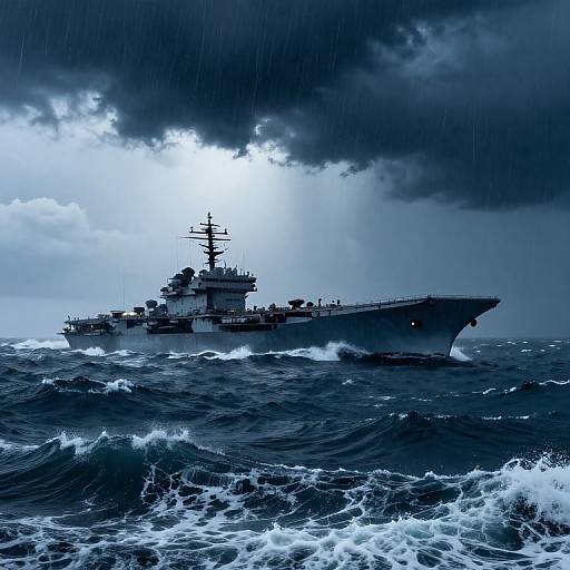 Stormy Seas and USS Gerald Ford