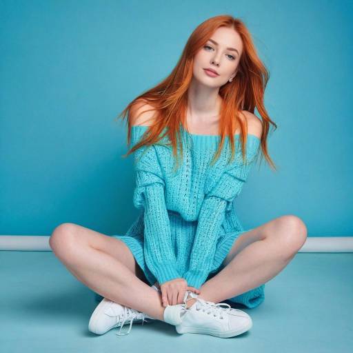 Vibrant Solo Portrait of a Girl