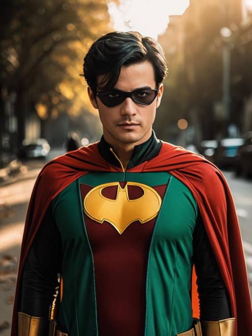 Realistic Robin Costume Cosplay Photo