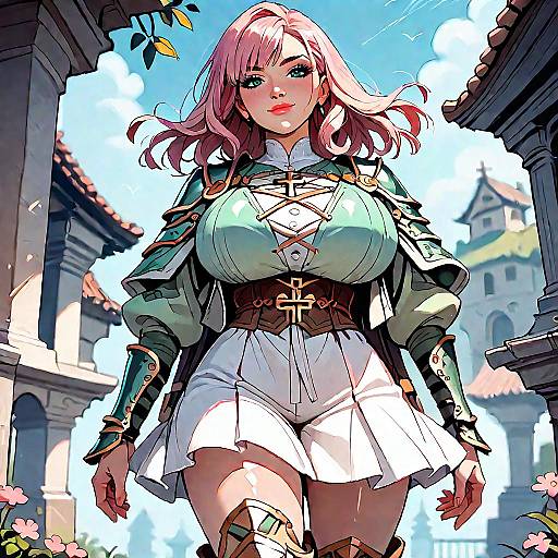 Celeste in Fantasy Armor