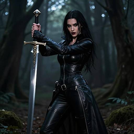 Fierce Vampire Warrior Rayne