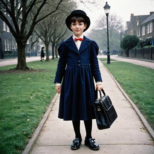 Crossdressing Boy as Mary Poppins
