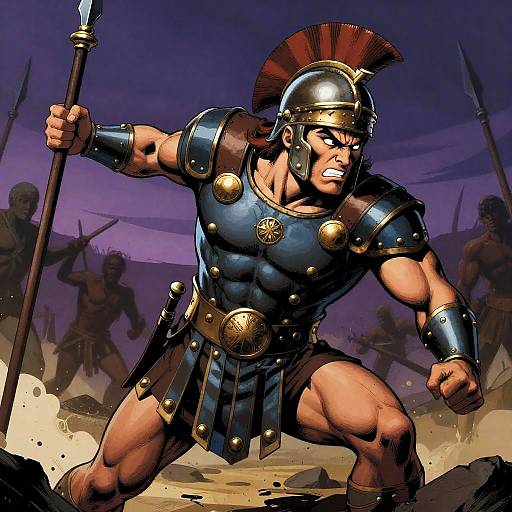 Fierce Paris in Comic Battle