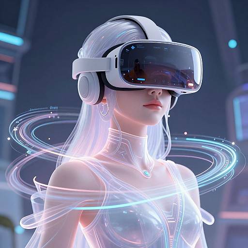 VirtualGF in Sleek VR Interface