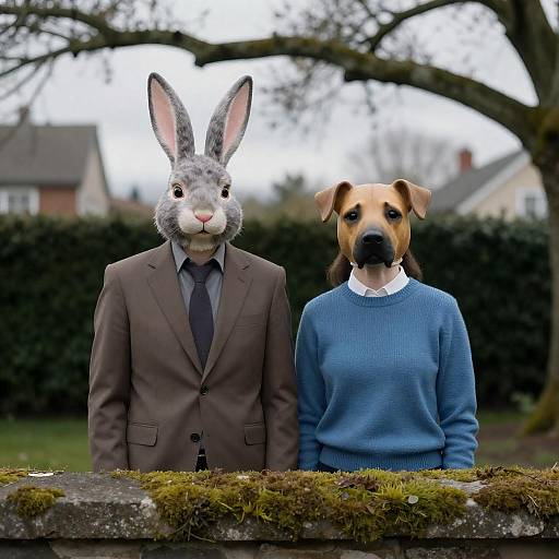Animal Masks: Unique Portrait in Nature