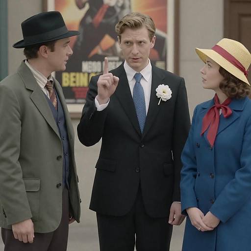 Vintage Attire Group Portrait Capture