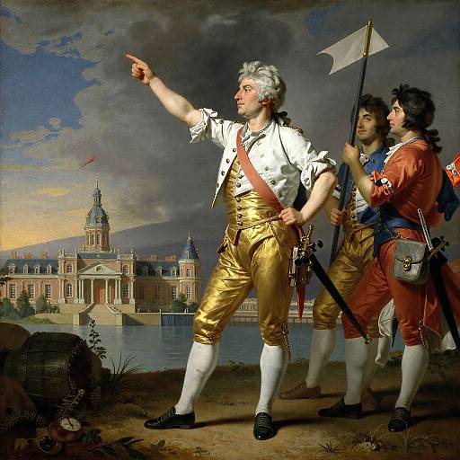 Napoleon Crossing the Alps Masterpiece