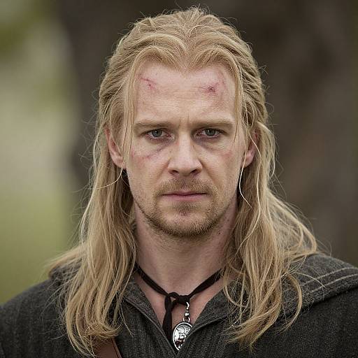 Realistic Tolkien-Inspired Male Portrait